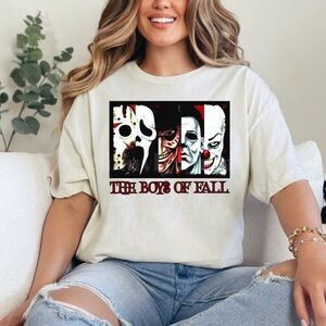 Halloween the boys of fall shirt